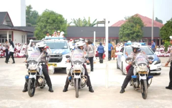 Canangkan Green Policing dan Cegah Karhutla,PJU Dan Kapolsek Polres Rohul Serentak Turun Ke  Sekolah