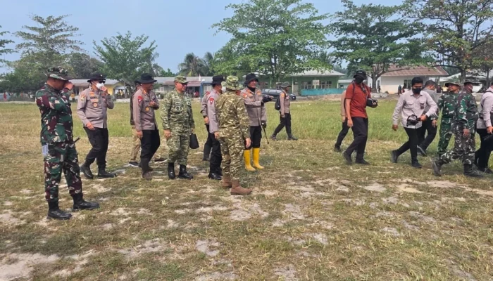 Kodam XIX/Tuanku Tambusai Turun ke Lapangan, Pangdam Pastikan Penanganan Karhutla di Inhu