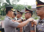 Kapolres Bengkalis Pimpin Sertijab Tiga Kapolsek, Tekankan Profesionalisme Dan Pelayanan kepada Masyaraka