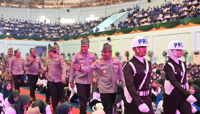 Serdik Sespimti Polri Bekali Mahasiswa UIR Soal Karhutla dan Green Policing