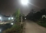 Tanpa Bantuan Pemerintah, Warga Rimbun Jaya Patungan Beli 9 Tiang Demi Penerangan