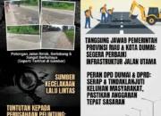 Terkait Jalan Rusak dan Dana CSR, Peran Pemda Dan DPRD Dipertanyakan,Pihak Perusahaan Di Pelintung Bungkam
