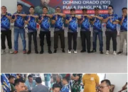 Rebut Piala Panglima Di HUT TNI Ke 81 Tahun, Kodim 0320/Dumai Bersama Oredo 101 Gelar Open Turnamen Domino