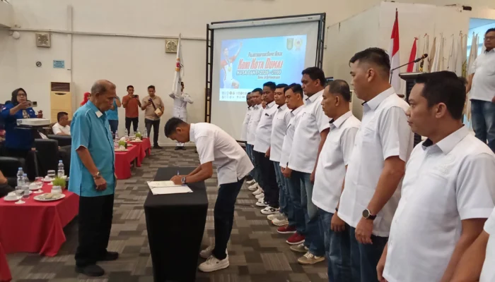 Abdul Kadir Jailani.S.H Pimpin KONI Kota Dumai Periode 2026-2030