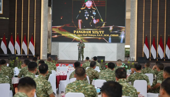 Pangdam XIX/Tuanku Tambusai: Kenaikan Pangkat Harus Dibuktikan dengan Kinerja dan Keteladanan
