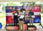 Personel Satbrimob Polda Riau Raih Juara I di Pulanggeni Shooting Championship Danyon Parako 462 Dengan Gemilang