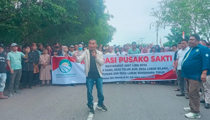 BPN Rohul Di Datangi Ratusan Warga Rambah Samo