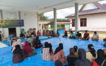 RAT KUD Teluk Sono Jaya Ricuh Pertanyaan Dana Rp375 Juta: Pengurus Lama Mangkir, Badan Pengawas Bungkam